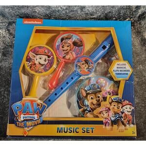 Paw Patrol The Movie Music Set - Maracas, Flute Recorder, Tambourine